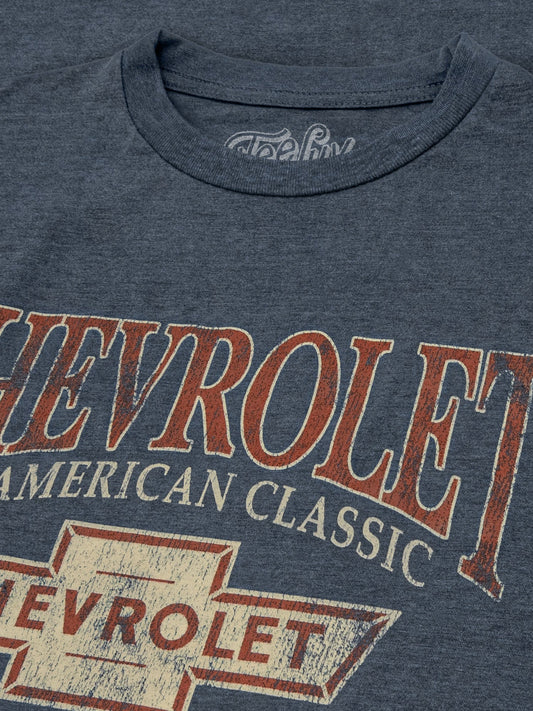 Chevrolet: An American Classic T-Shirt - Indigo Black Heather