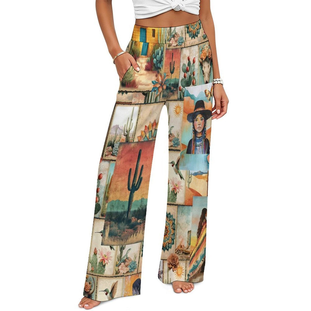 Pictures of the Southwest High Waisted Wide Leg Pants