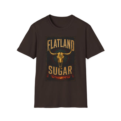 Flatland Sugar Vintage Bull Skull T-Shirt | Western Tee