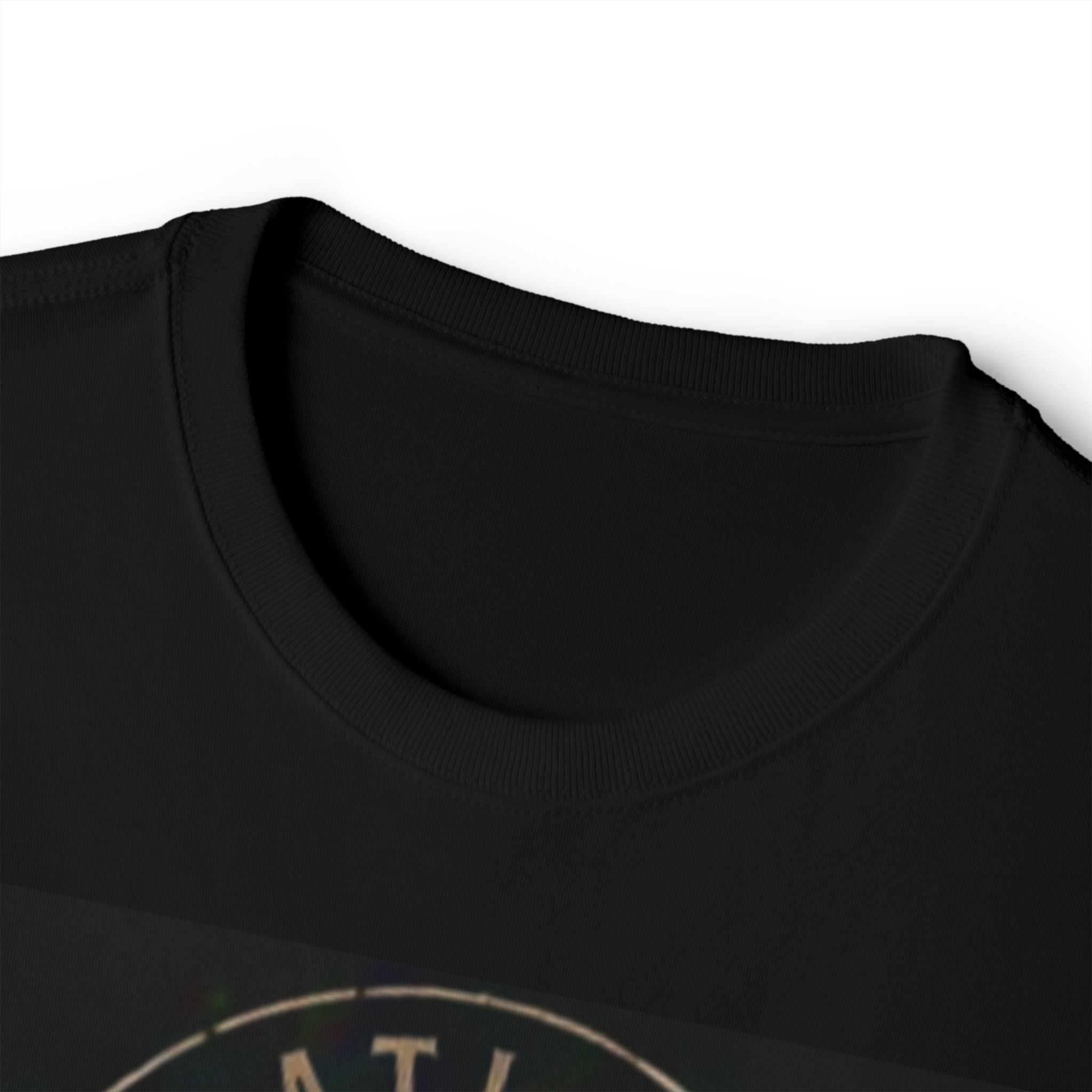 Flatland Sugar Vintage Logo Tee — Retro 'Live Hard Love Deep' Graphic T‑Shirt