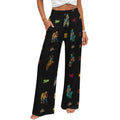 The Last Roundup Rodeo High Waisted Wide Leg Pants