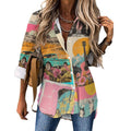 Pop Western Wanted Collage Button Up Shirt