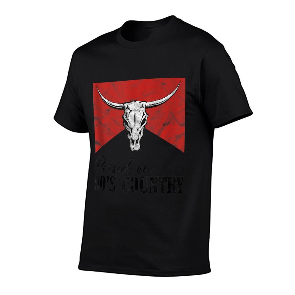 Flatland Sugar Bull Skull Country Music  Lightweight T-Shirt