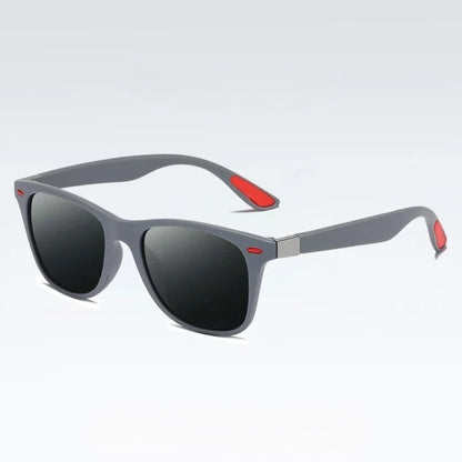 Retro Rectangle Sunglasses – Vintage UV400 Sports & Driving Shades