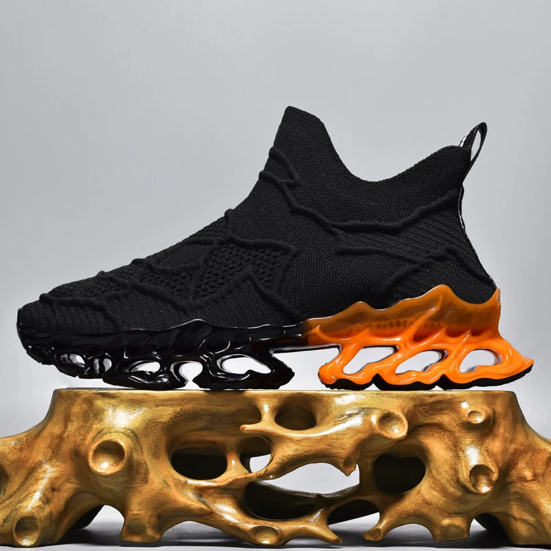Breathable Race Trainer Running Shoes – Lightweight Casual Sports Sneakers