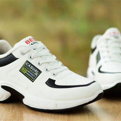Thick Sole Large Size Sports Shoes – Breathable Casual Lace-Up Fashion Footwear