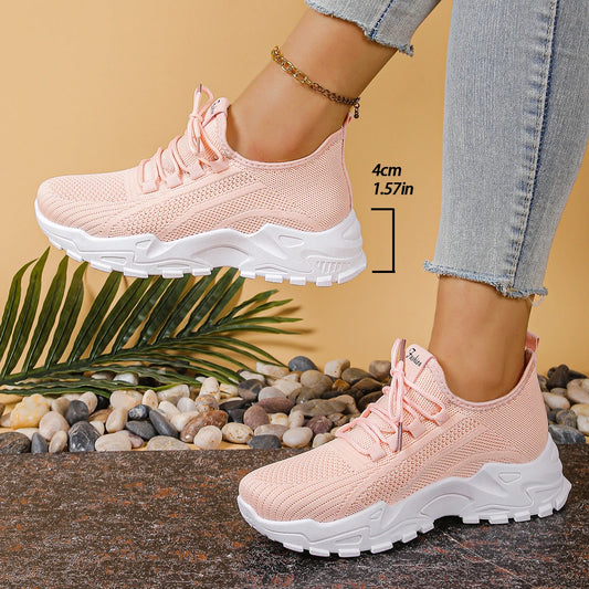 Chunky Platform Fashion Sneakers – Height-Increasing Versatile Women's Trainers
