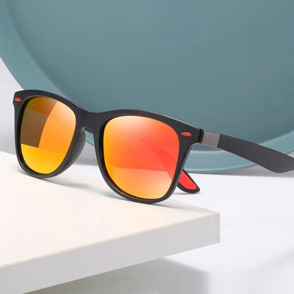 Retro Rectangle Sunglasses – Vintage UV400 Sports & Driving Shades