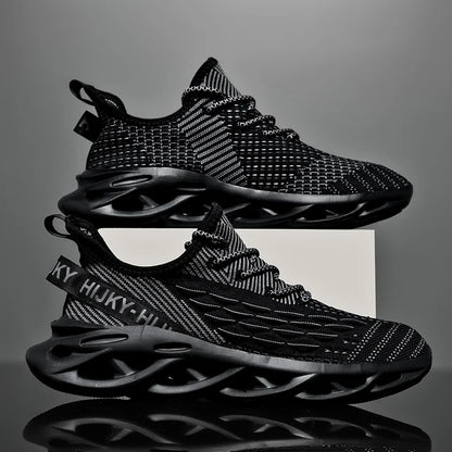 Breathable Race Trainer Running Shoes – Lightweight Casual Sports Sneakers