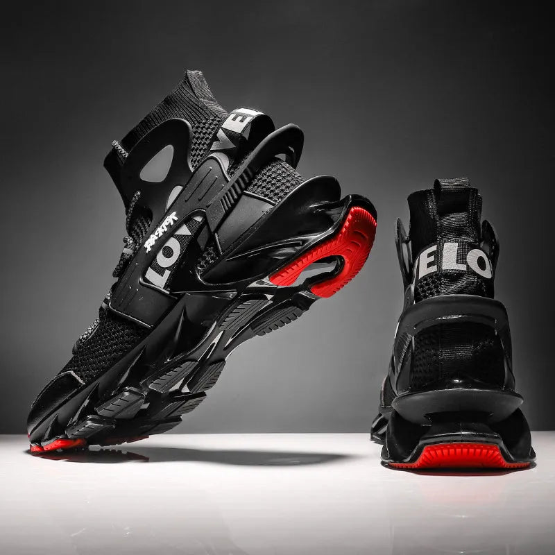 Breathable Race Trainer Running Shoes – Lightweight Casual Sports Sneakers
