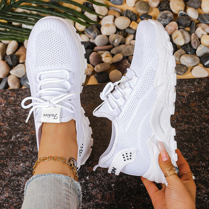Chunky Platform Fashion Sneakers – Height-Increasing Versatile Women's Trainers