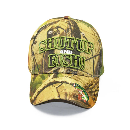 Camouflage Embroidered Snapback – Streetwear Baseball Cap