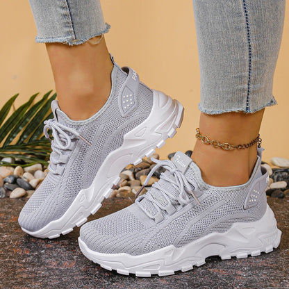 Chunky Platform Fashion Sneakers – Height-Increasing Versatile Women's Trainers