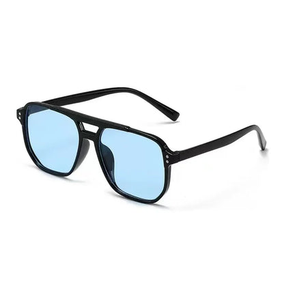 Oversized Retro Square Sunglasses – Unisex UV400 Designer Streetwear Shades