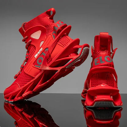 Breathable Race Trainer Running Shoes – Lightweight Casual Sports Sneakers