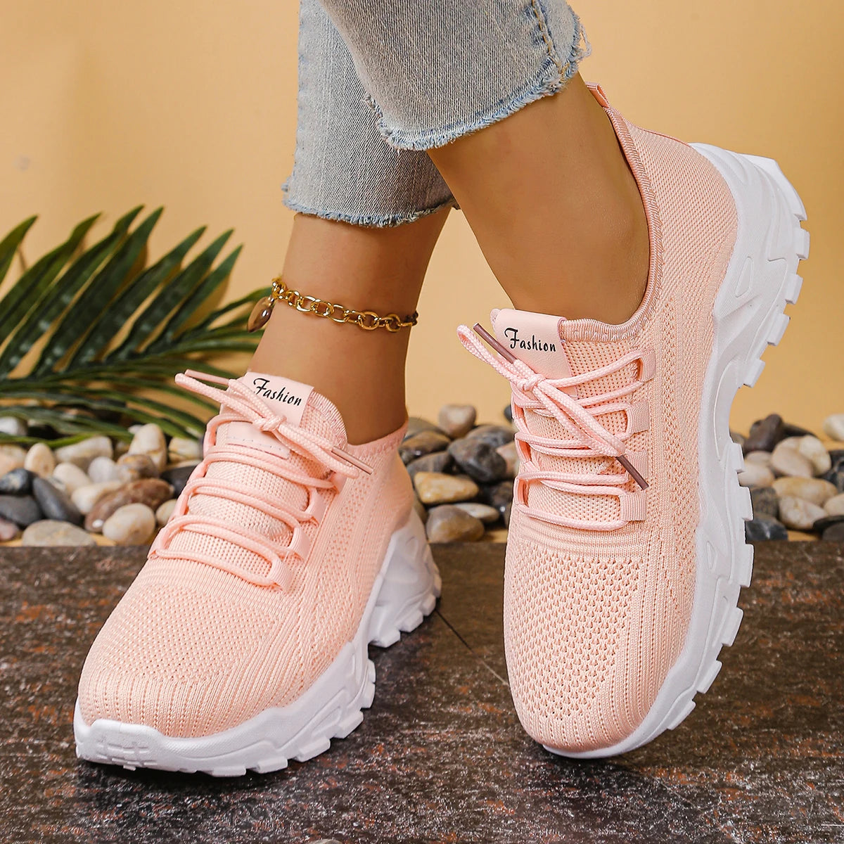 Chunky Platform Fashion Sneakers – Height-Increasing Versatile Women's Trainers