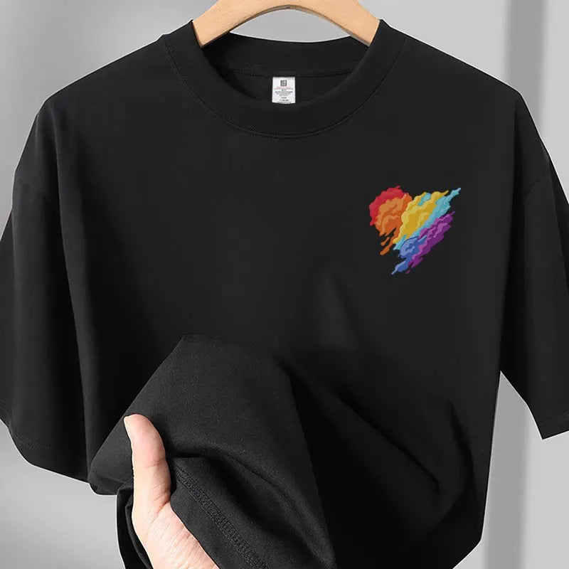 Retro Grunge Oversized Graphic Tee – Y2K Hip-Hop Style Vintage Rock T-Shirt