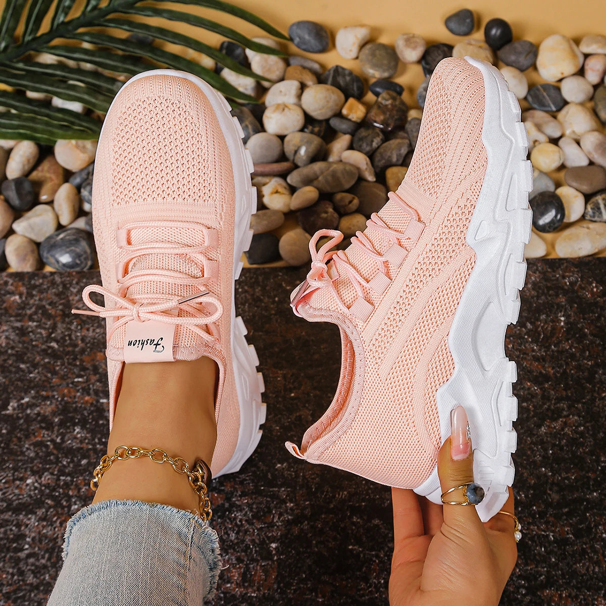 Chunky Platform Fashion Sneakers – Height-Increasing Versatile Women's Trainers