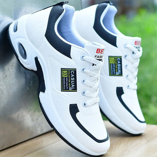Thick Sole Large Size Sports Shoes – Breathable Casual Lace-Up Fashion Footwear