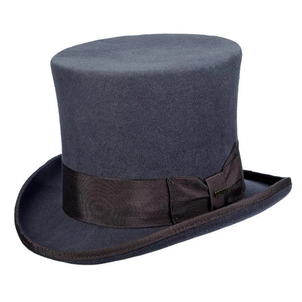 Scala Mad Hatter - Wool Felt Top Hat